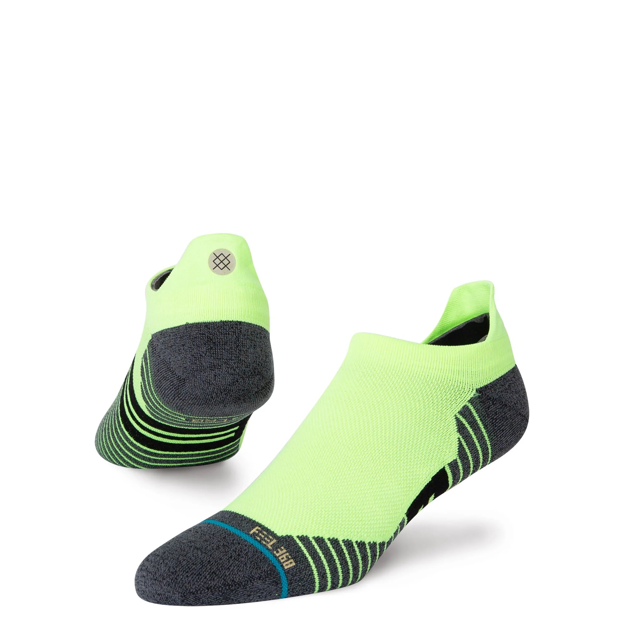 Stance Socks Maxed Crew - Neon Green - Centurion Running Ltd
