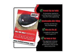 Shoe armour hole prevention online